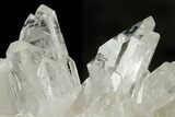 Clear Quartz Crystal Cluster - Brazil #250437-2
